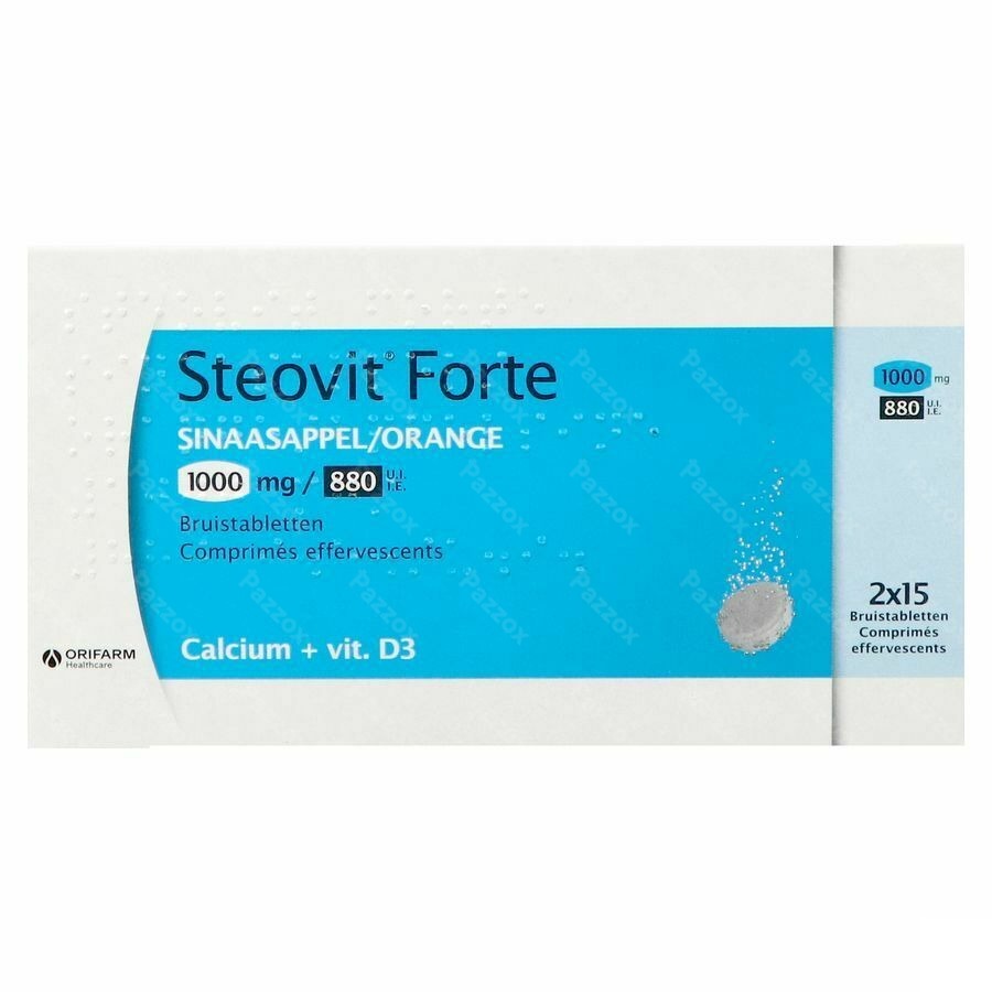 Steovit Forte 1000mg/880 Ie/ui Comp Eff 30