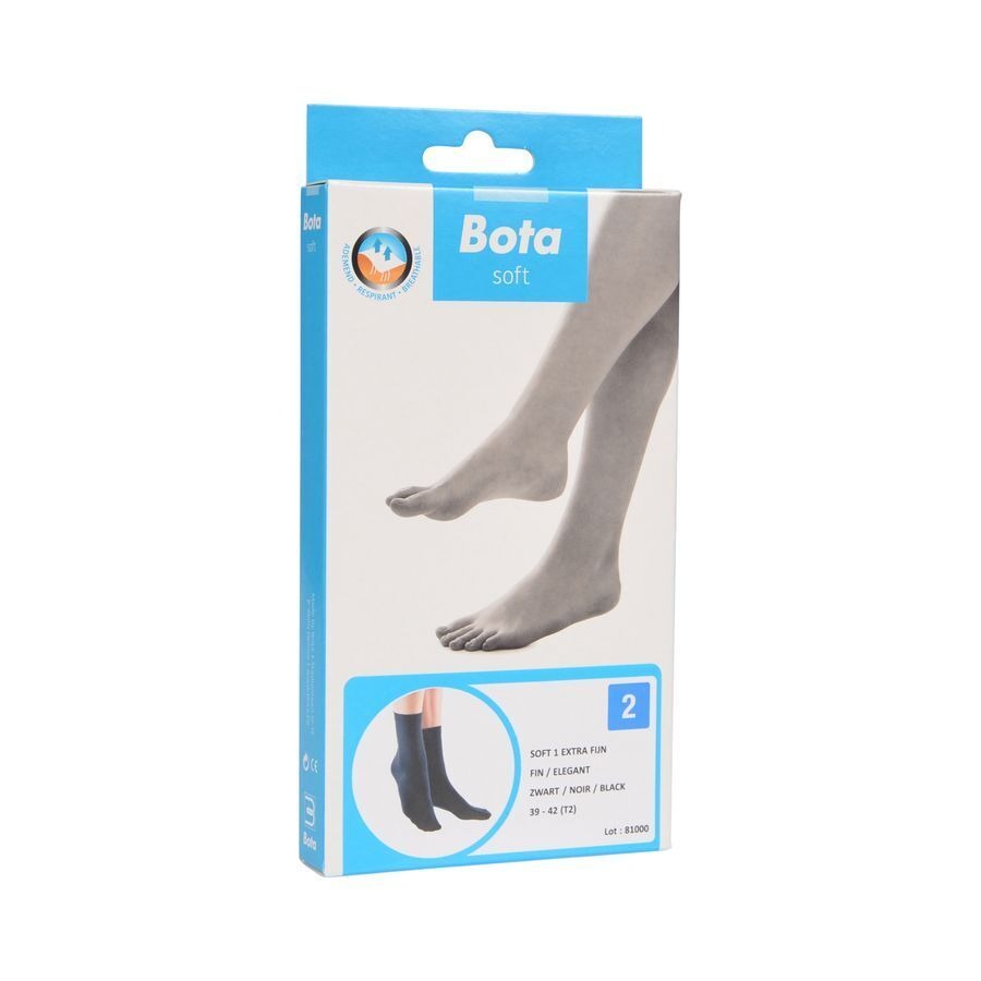 Bota Soft 1 Extra Fijn Zwart 39-42
