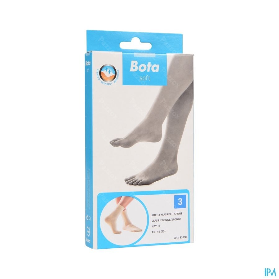 Bota Soft 3 Klassiek + Spons Natuur 43-46 (T3)