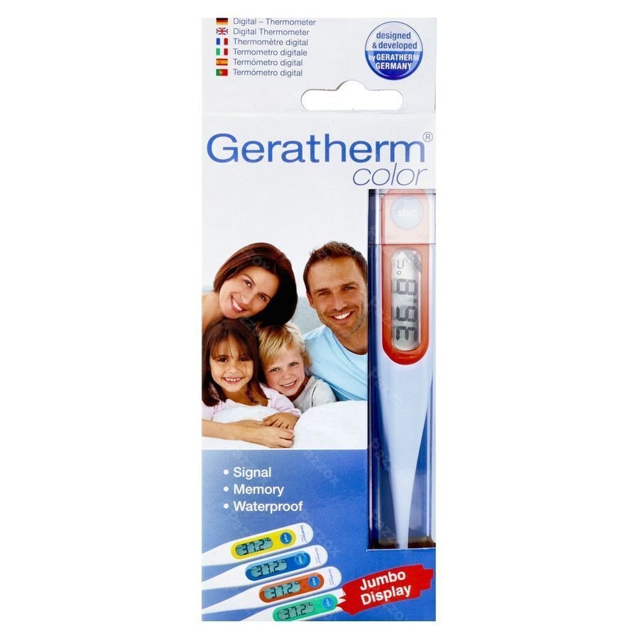 Geratherm Color Thermometre Digital 1 Piece