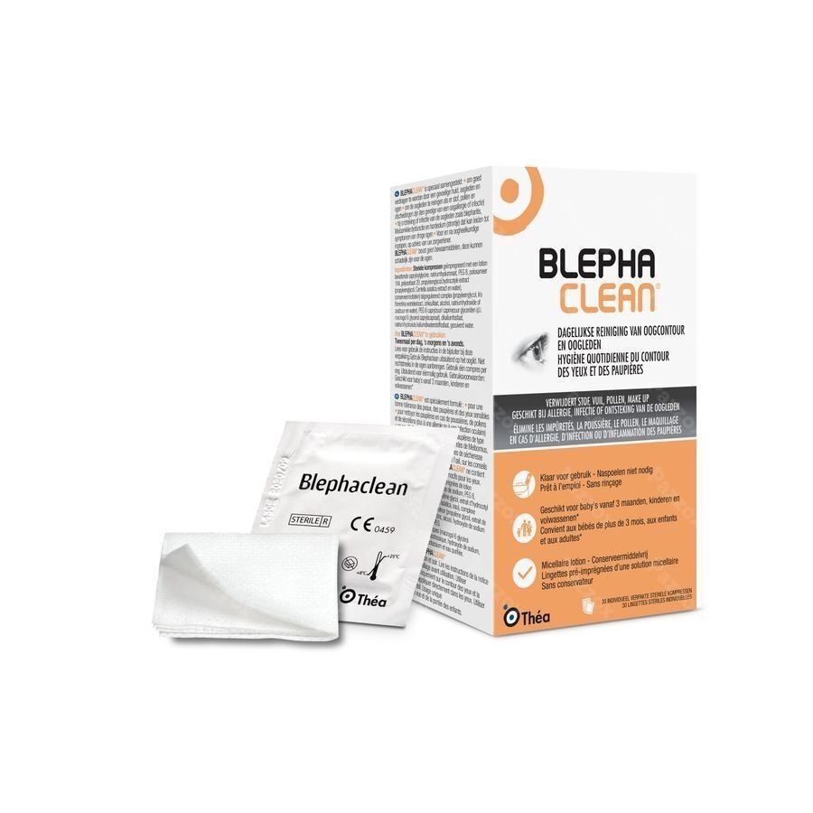 Blephaclean Reinigingsdoekjes Oogleden 20 Stuks