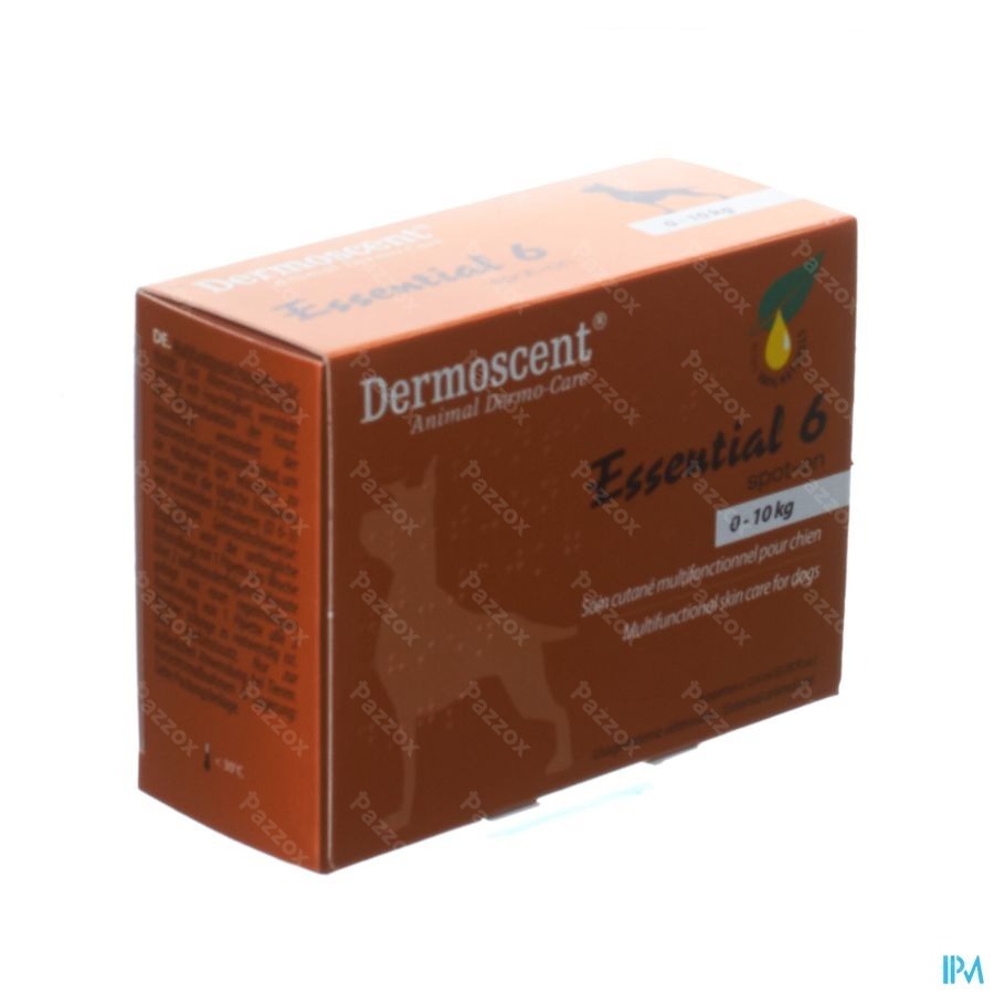 Essential 6 Spot-on Chien 1-10kg Pipet 4x0,6ml