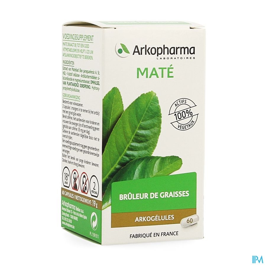Arkogelules Mate Caps 60
