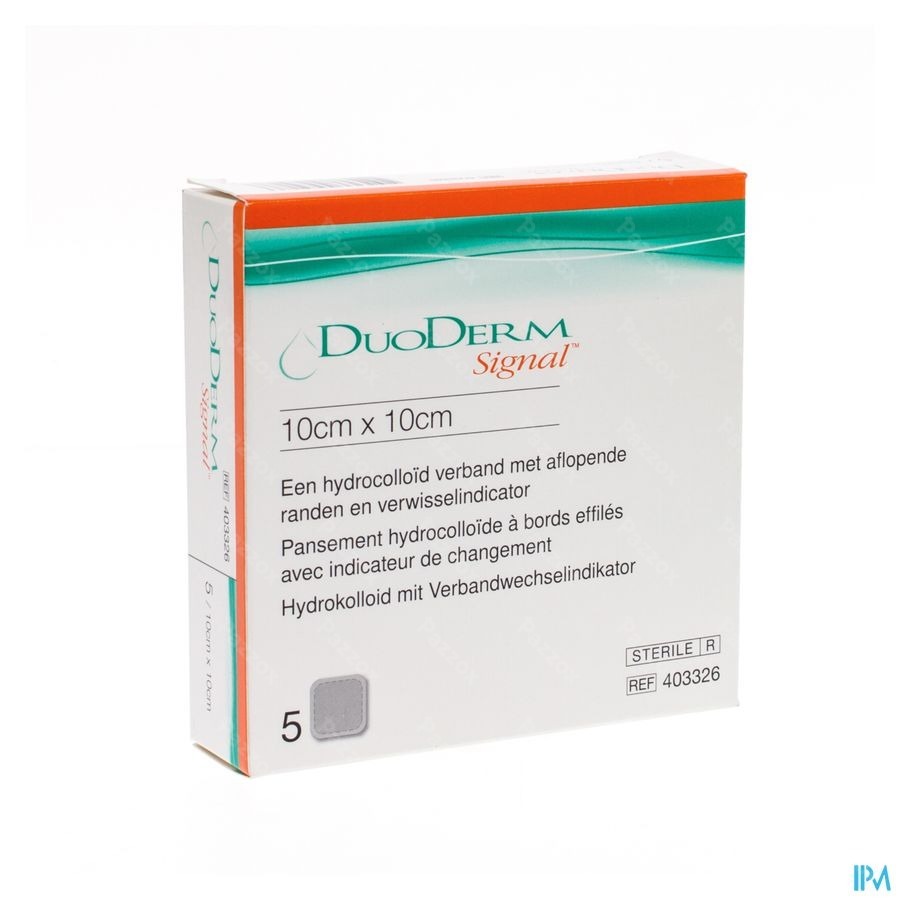Duoderm Signal Pans Hydro St. Transp 10,0x10,0cm 5