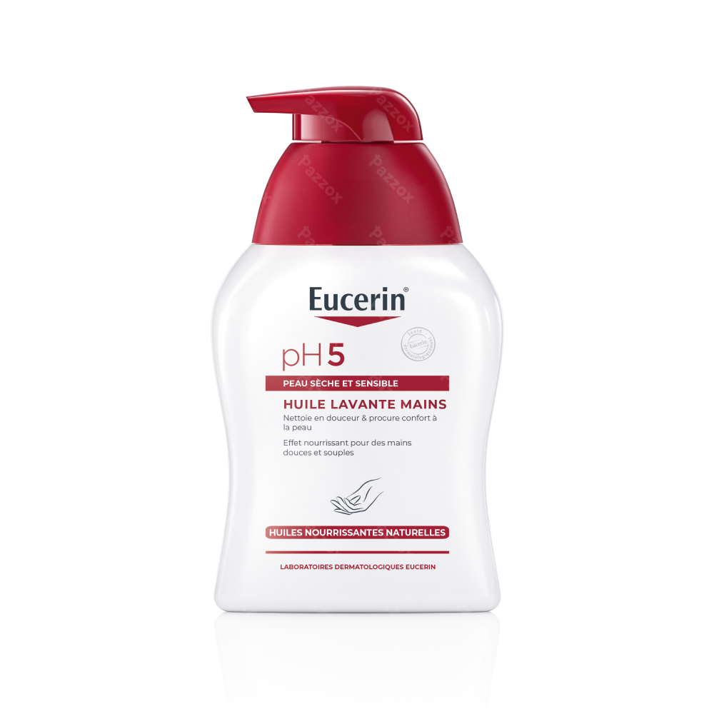Eucerin pH5 Huile Lavante Mains Sèche et Abimées 250ml
