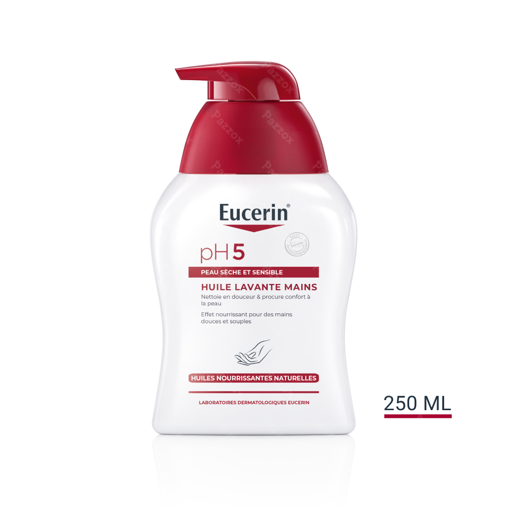 Eucerin pH5 Huile Lavante Mains Sèche et Abimées 250ml