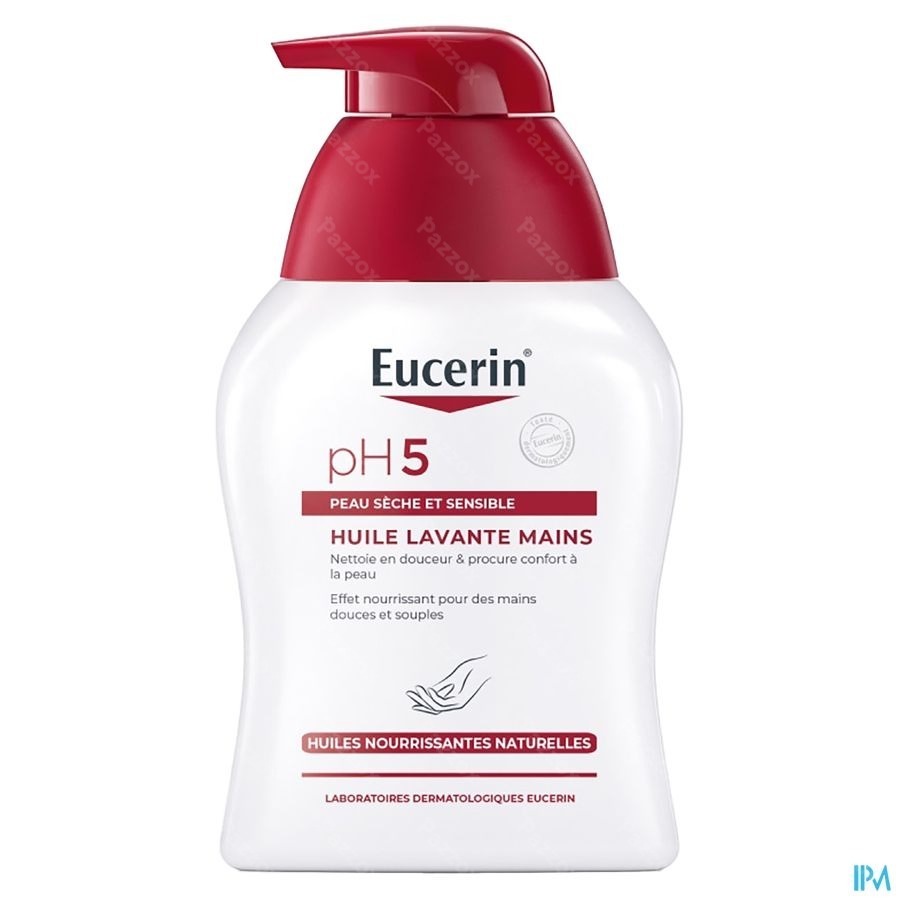 Eucerin pH5 Huile Lavante Mains Sèche et Abimées 250ml