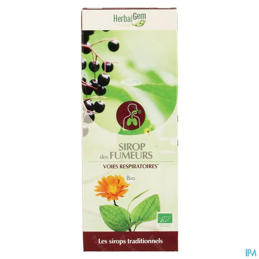 Herbalgem Sirop Des Fumeurs 250ml