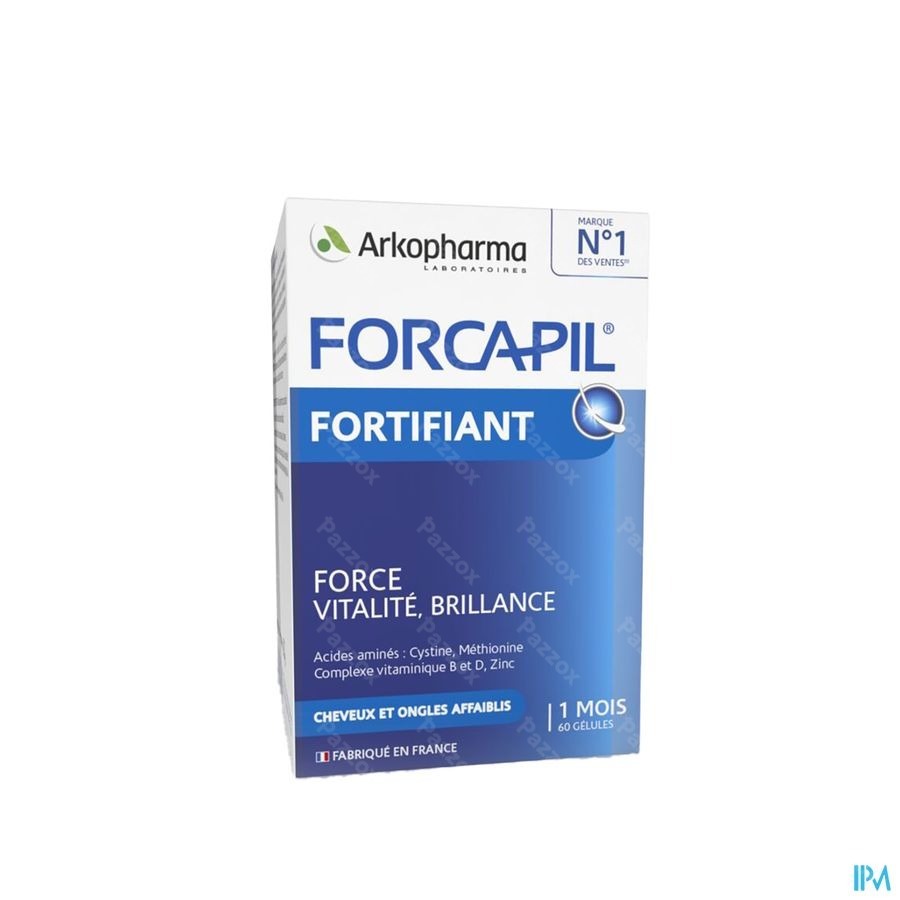 Arkopharma Forcapil Voedingssupplement Haar en Nagels 60 Capsules