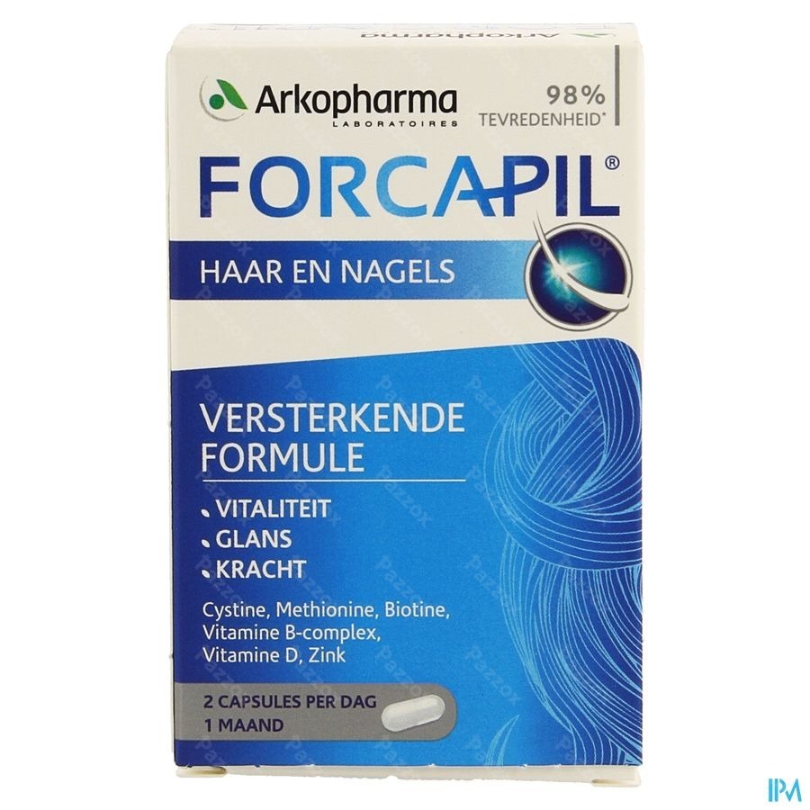 Arkopharma Forcapil Voedingssupplement Haar en Nagels 60 Capsules