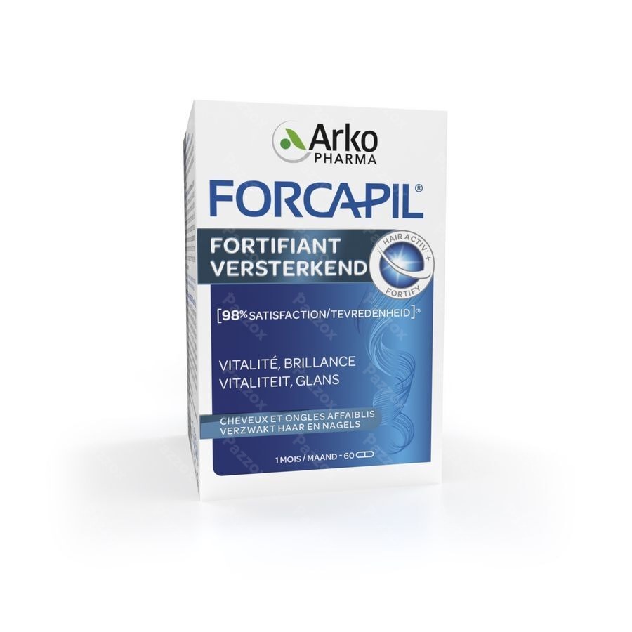 Arkopharma Forcapil Voedingssupplement Haar en Nagels 60 Capsules
