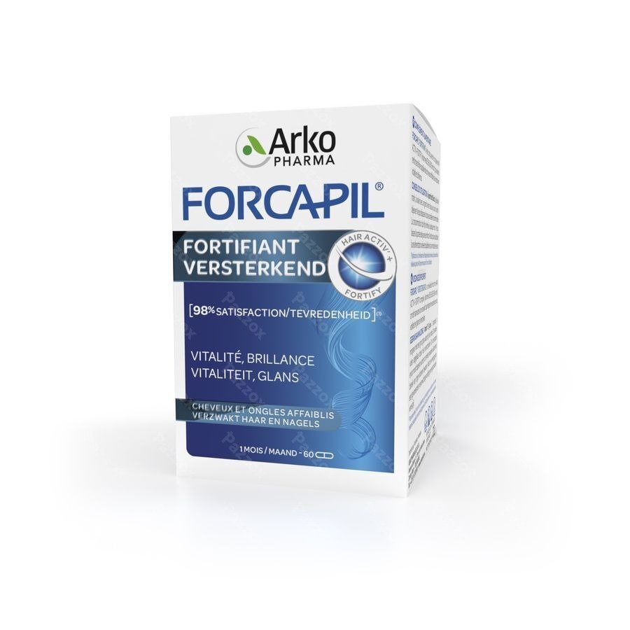 Arkopharma Forcapil Voedingssupplement Haar en Nagels 60 Capsules