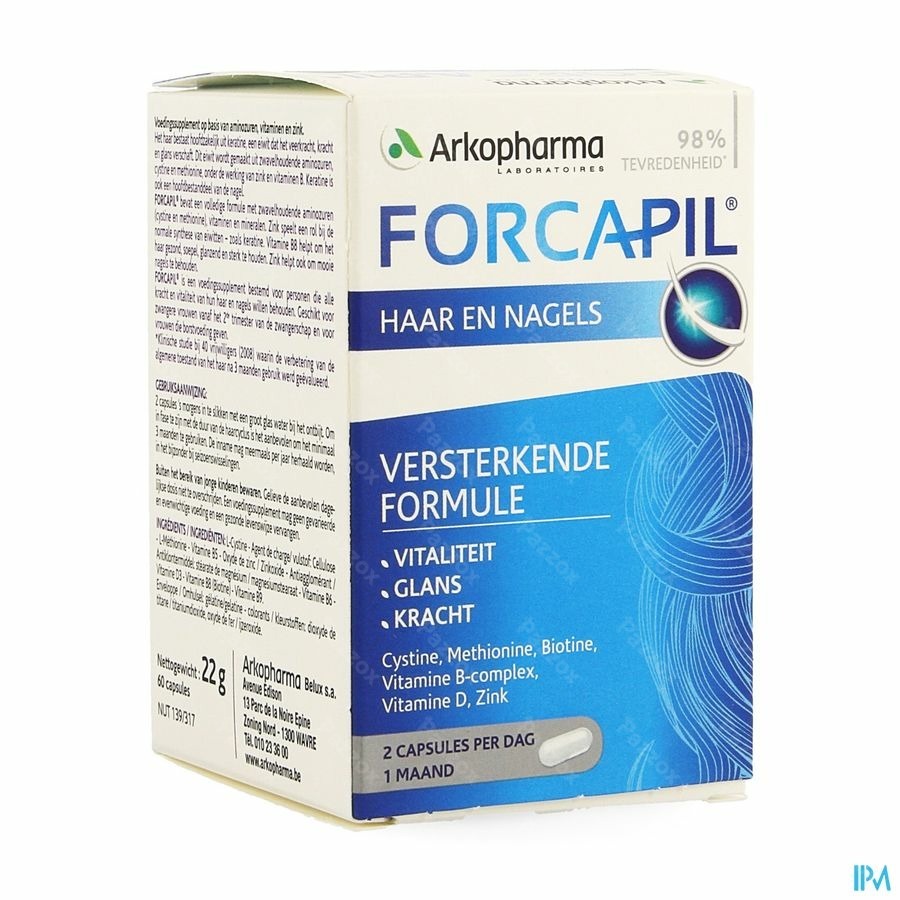 boog langs bron Arkopharma Forcapil Voedingssupplement Haar en Nagels kopen - Pazzox