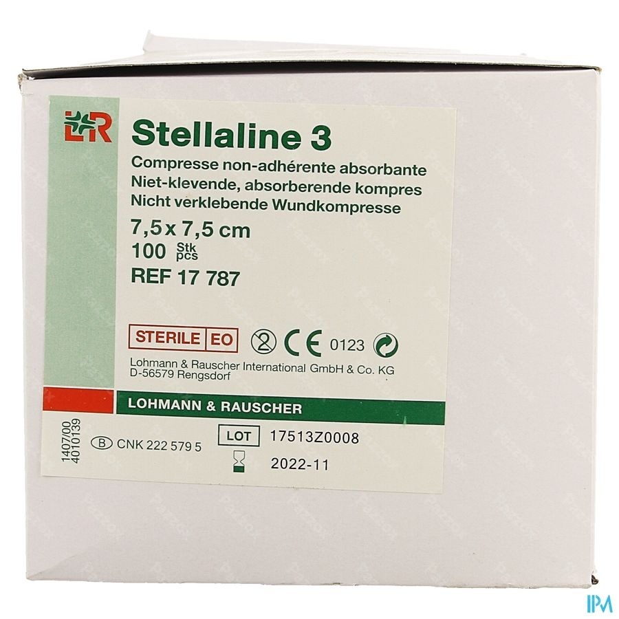 Stellaline 3 Komp Ster 7,5x 7,5cm 100 17787