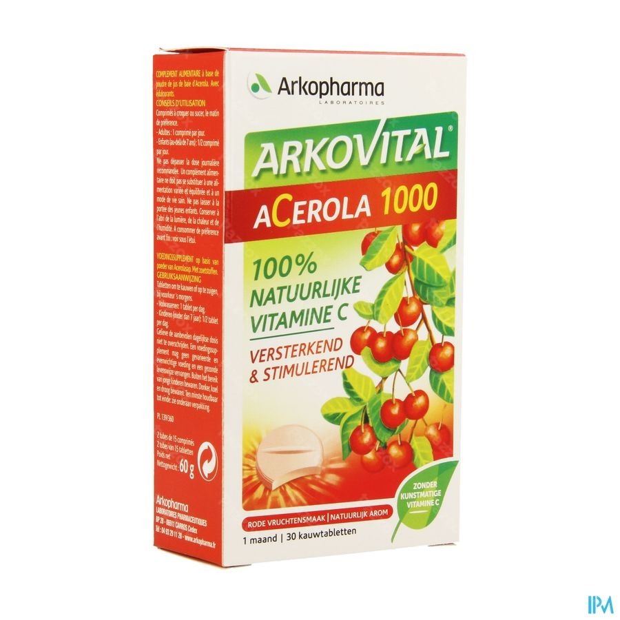 Arkovital Acerola 1000 Tube Comp 2x15