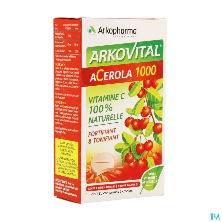 Arkovital Acerola 1000 Tube Comp 2x15