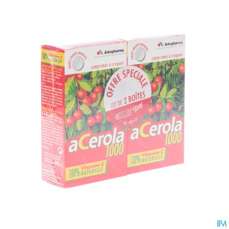 Arkovital Acerola 1000 Tube Comp 2x15