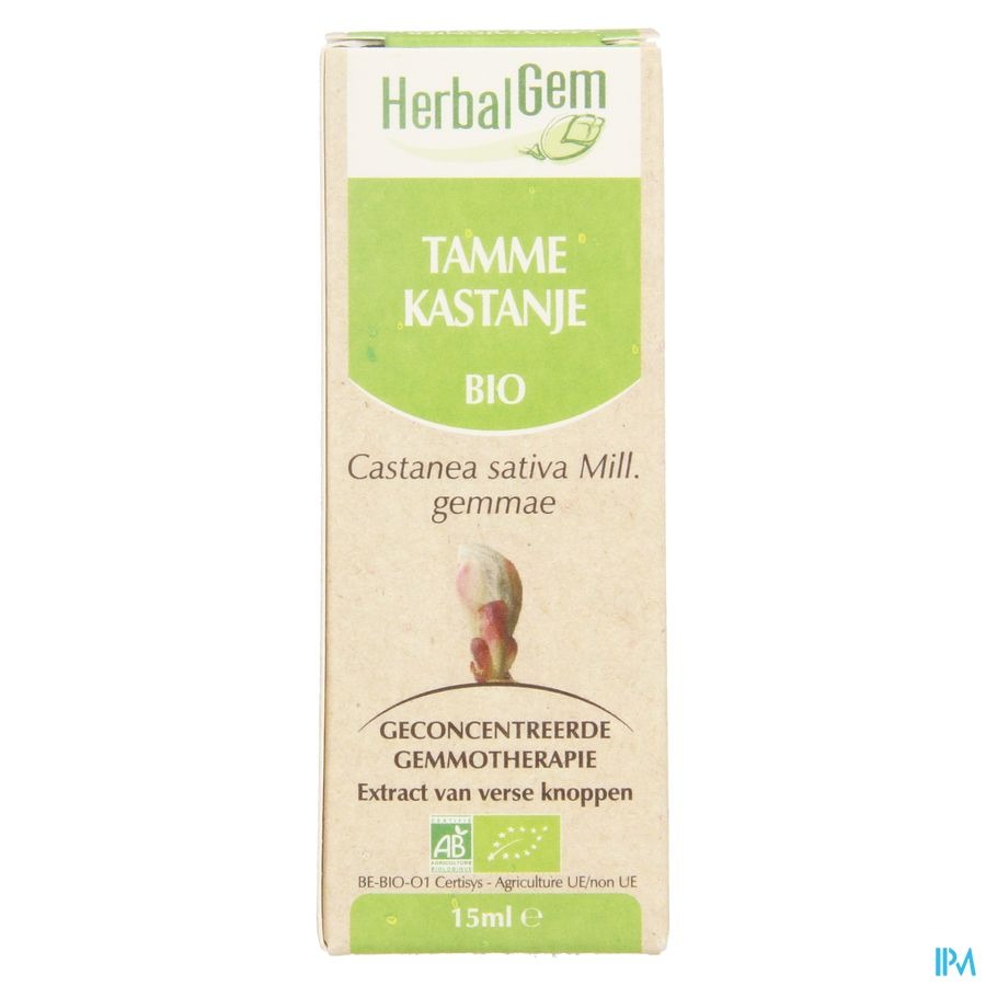 Herbalgem Kastanje Maceraat 15ml