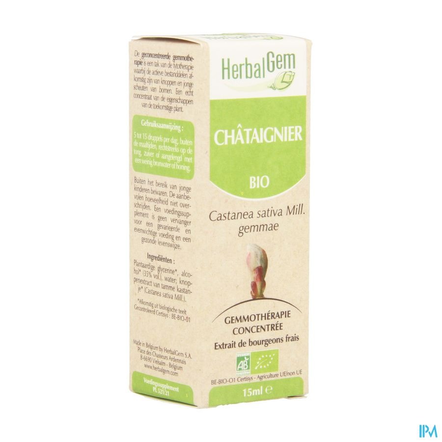 Herbalgem Chataignier Macerat 15ml