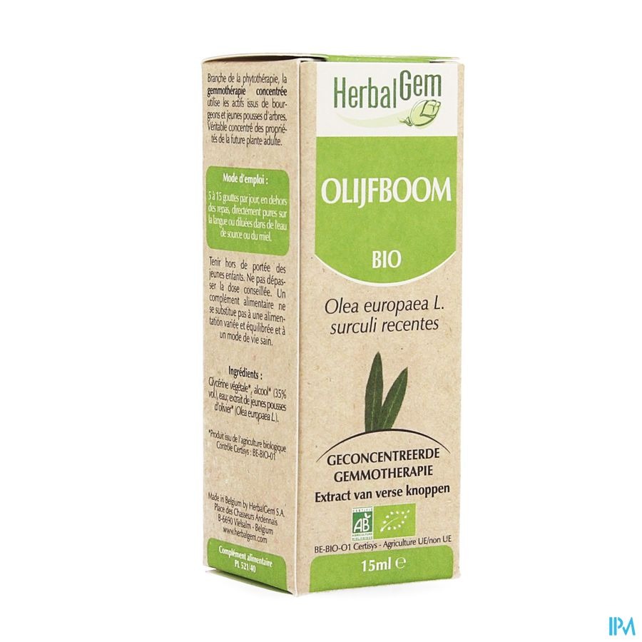 Herbalgem Olijfboom Maceraat 15ml