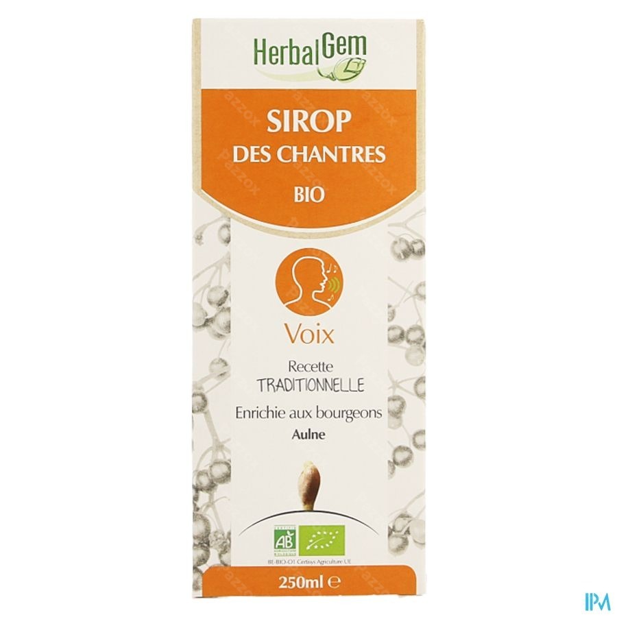 Herbalgem Sirop Des Chantres 250ml