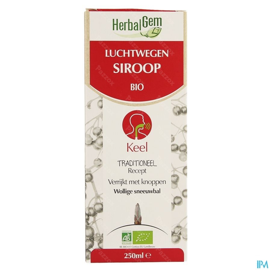 Herbalgem Verkoudheidssiroop 250ml