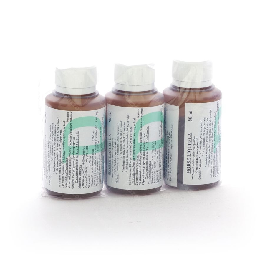 Horse La Liquid 3x80ml