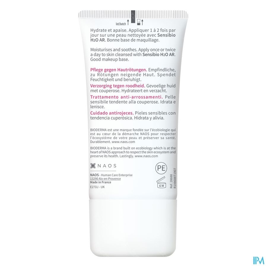 Bioderma Sensibio Ar Creme Anti Rougeurs 40ml