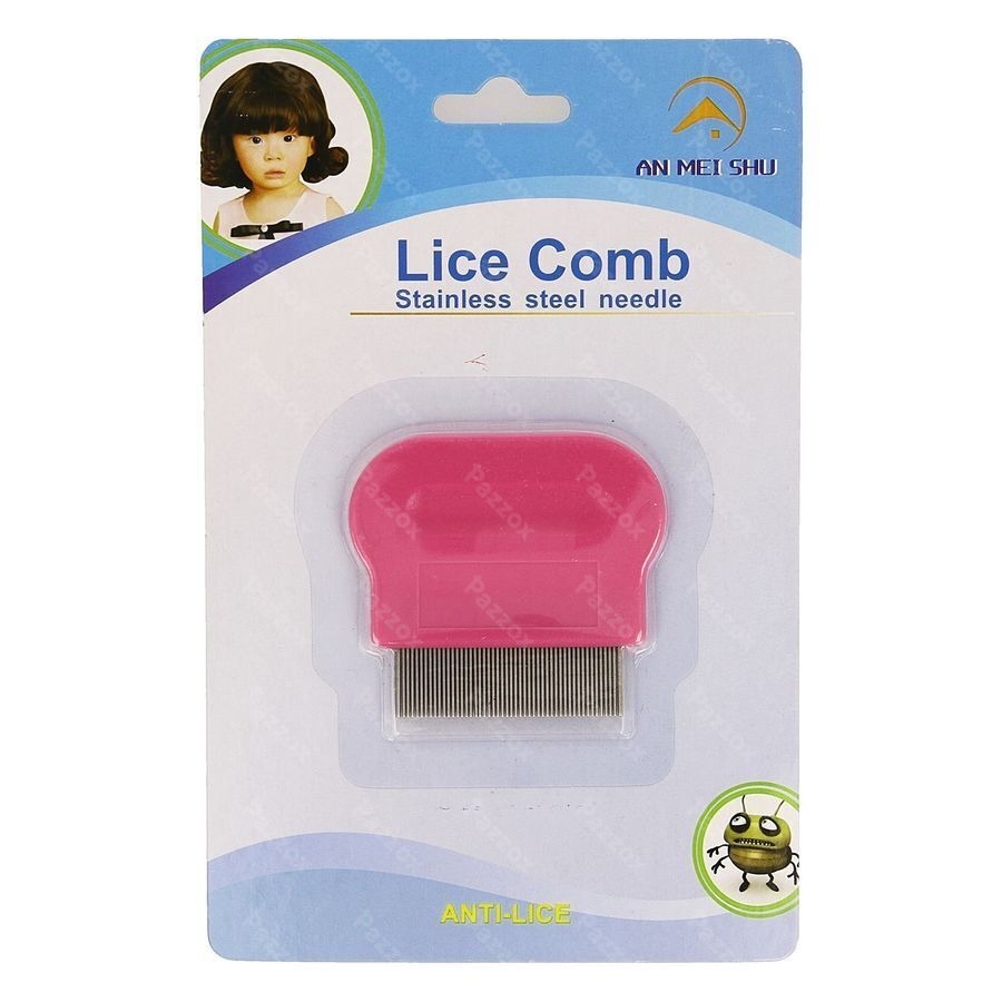 Wolf Peigne A Poux Metal Dent Courte