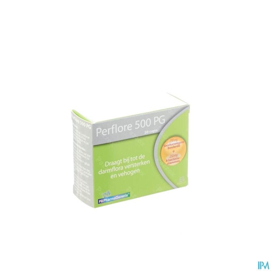 Perflore 500 Pg Pharmagenerix Caps 20