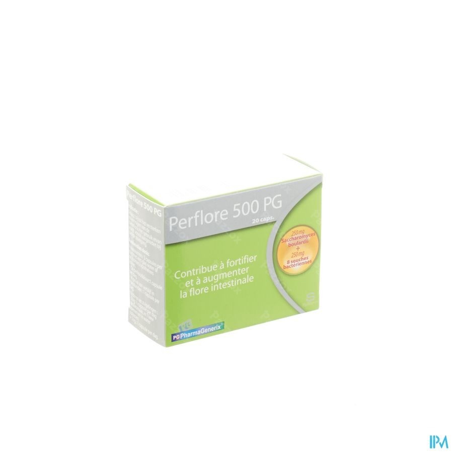 Perflore 500 Pg Pharmagenerix Caps 20