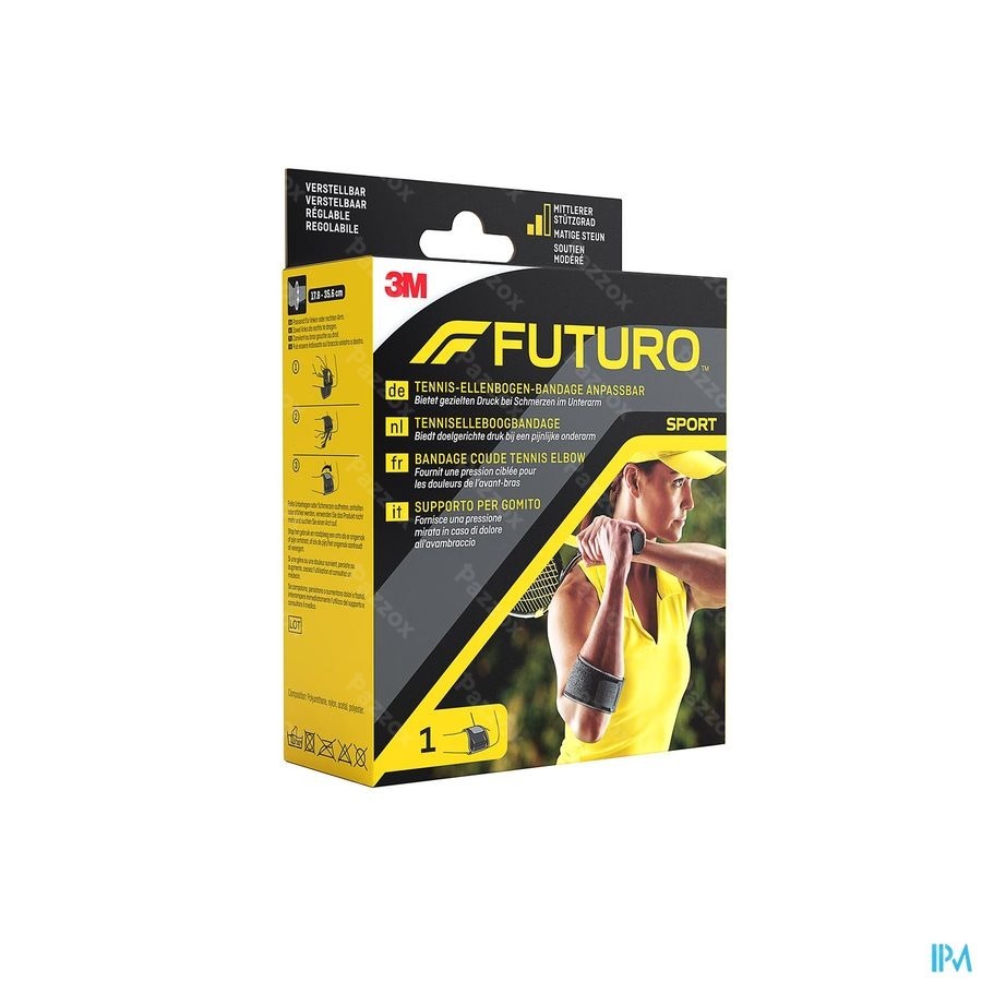 Futuro Tenniselleboogbandage 45975, Aanpasbaar