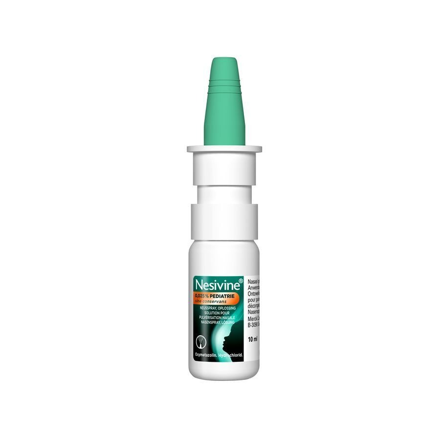 Nesivine 0,025% Sine Conservans Neusspray Kind 10ml