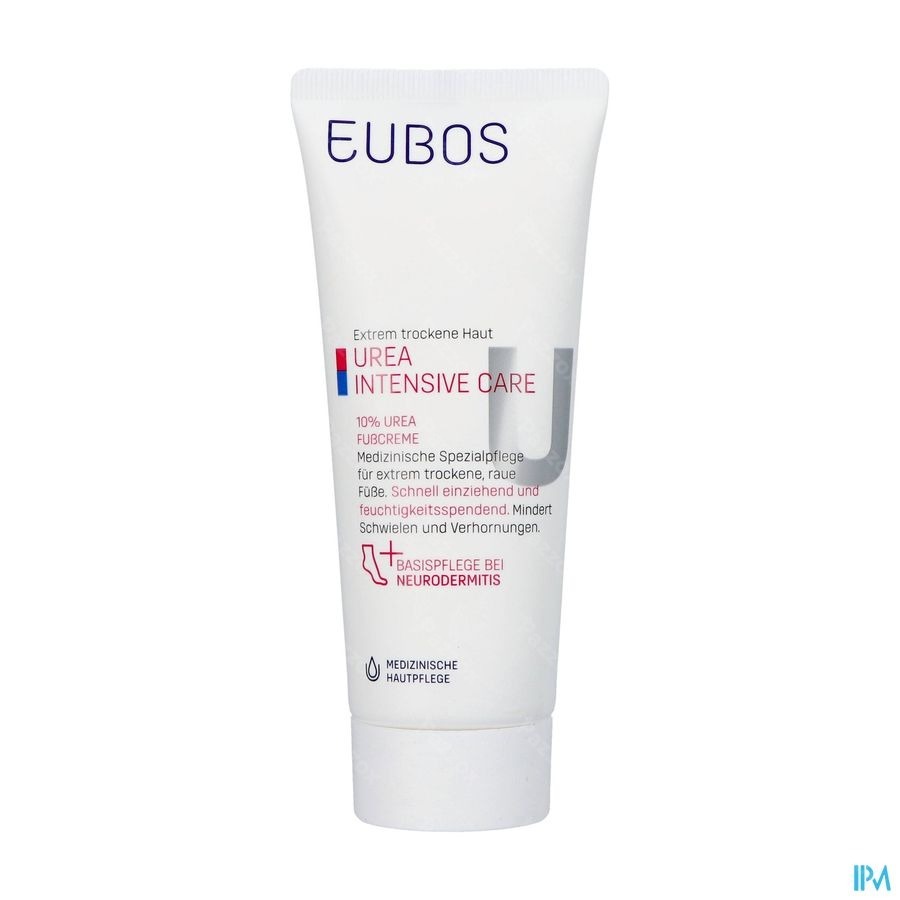 Eubos Urea 10% Voetcreme Zeer Droge Huid 125ml