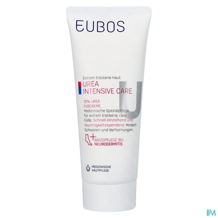 Eubos Urea 10% Voetcreme Zeer Droge Huid 125ml