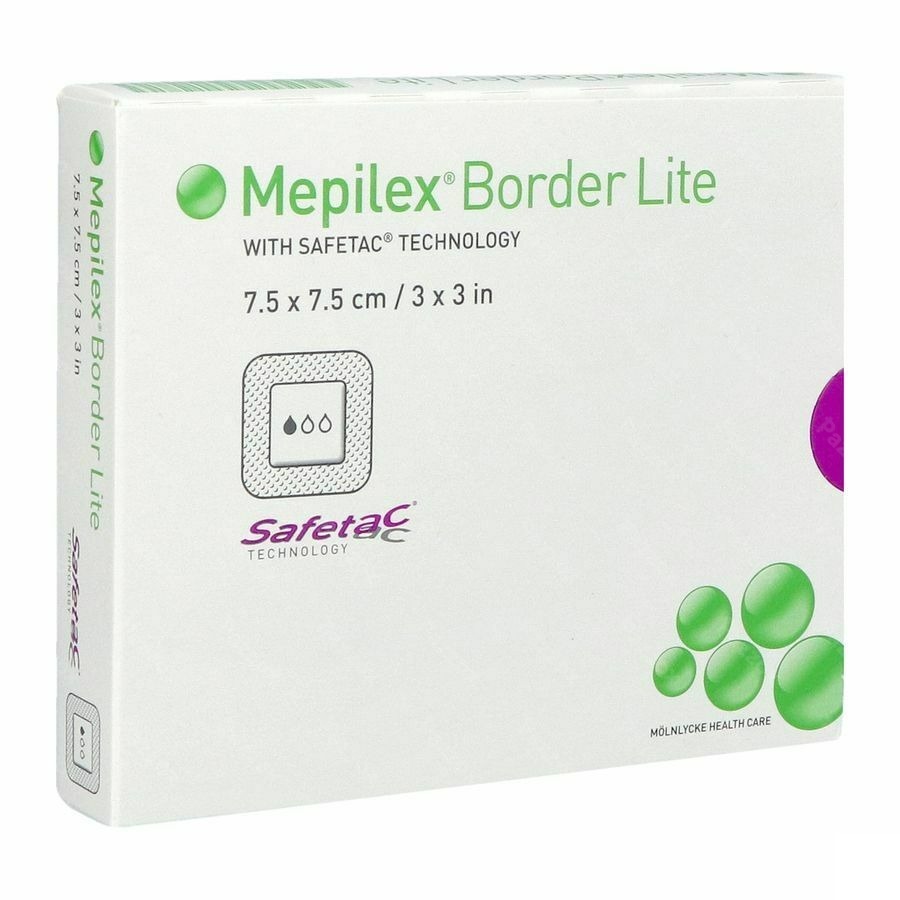 Mepilex Border Lite Verb Ster 7,5x 7,5 5 281200