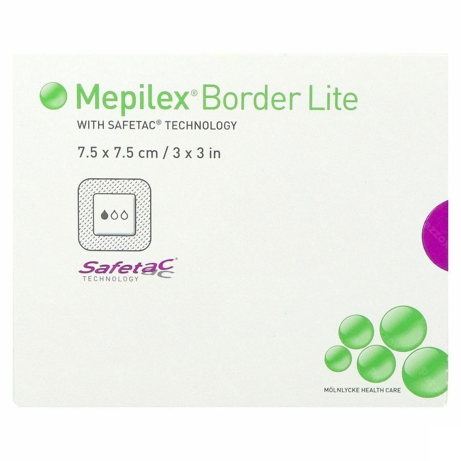 Mepilex Border Lite Verb Ster 7,5x 7,5 5 281200