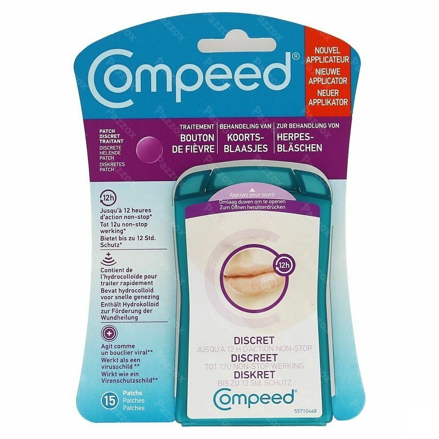 Compeed Patch Invisibles Bouton De Fievre 15