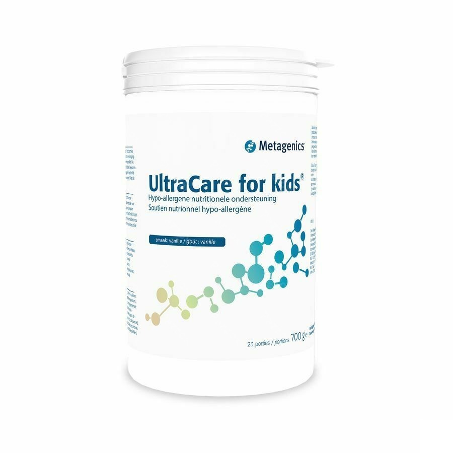 Ultra Care Kids Vanille Pdr 700g 3993 Metagenics
