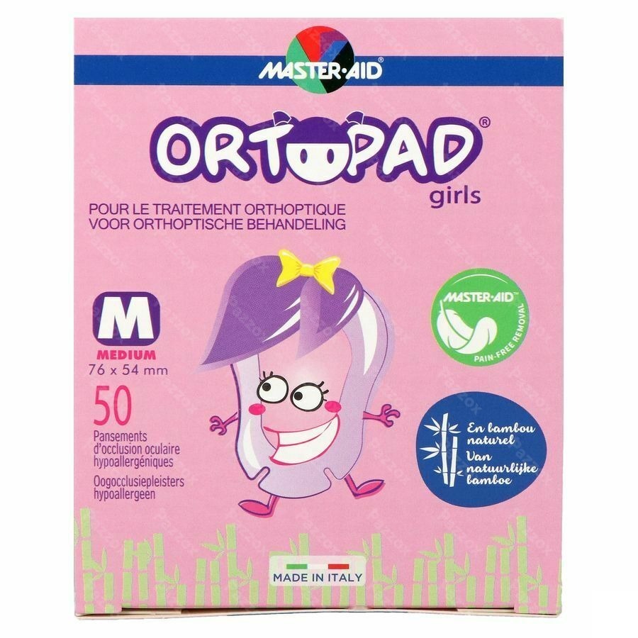 Ortopad For Girls Medium Cp Oculaire 50 73222