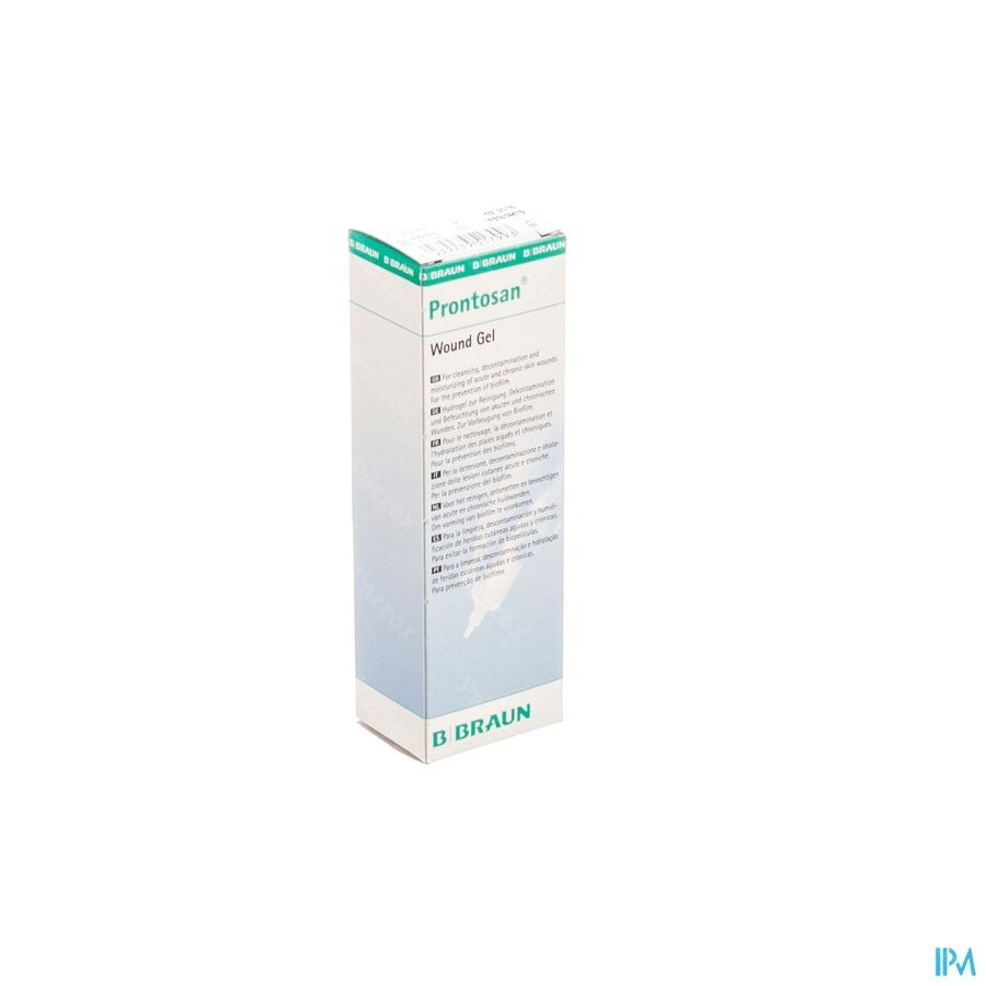 Prontosan Wound Gel Steril Lavage Plaies 30ml