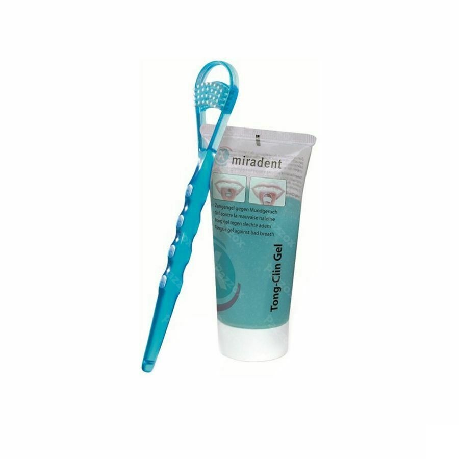 Miradent Tong-clin Set (gel+tongschraper)