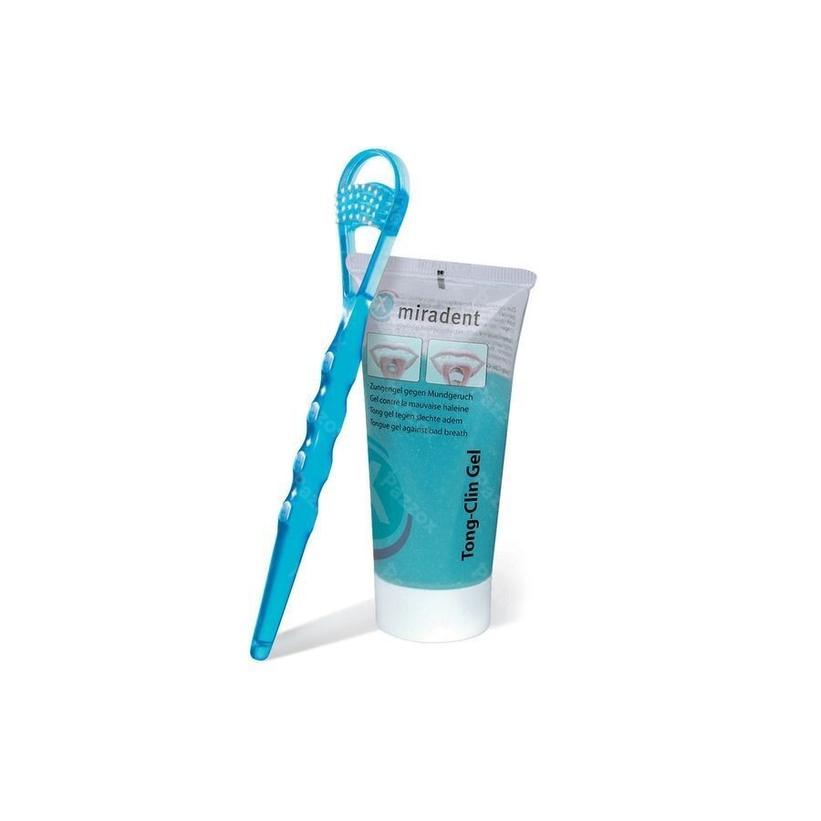 Miradent Tong-clin Set (gel+tongschraper)