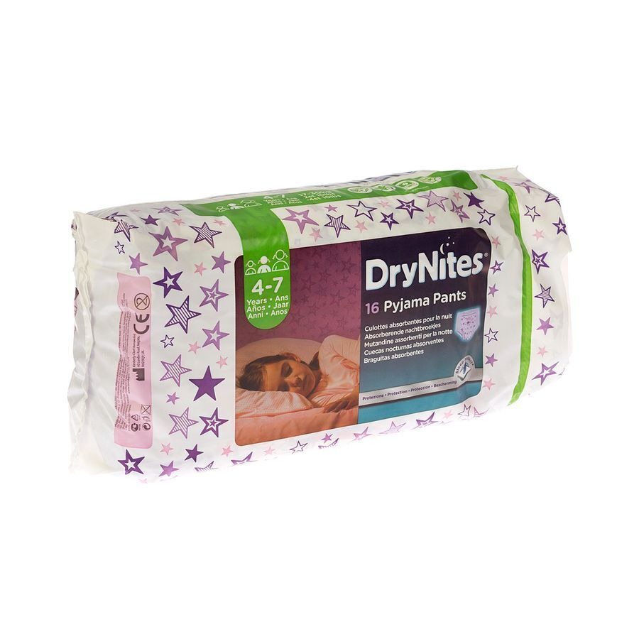 Drynites Girl Large 4-7 Ans 16