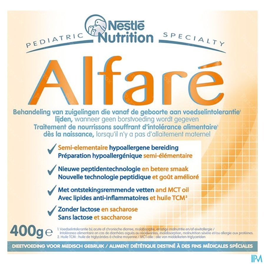 Alfare Lait Poudre 400g