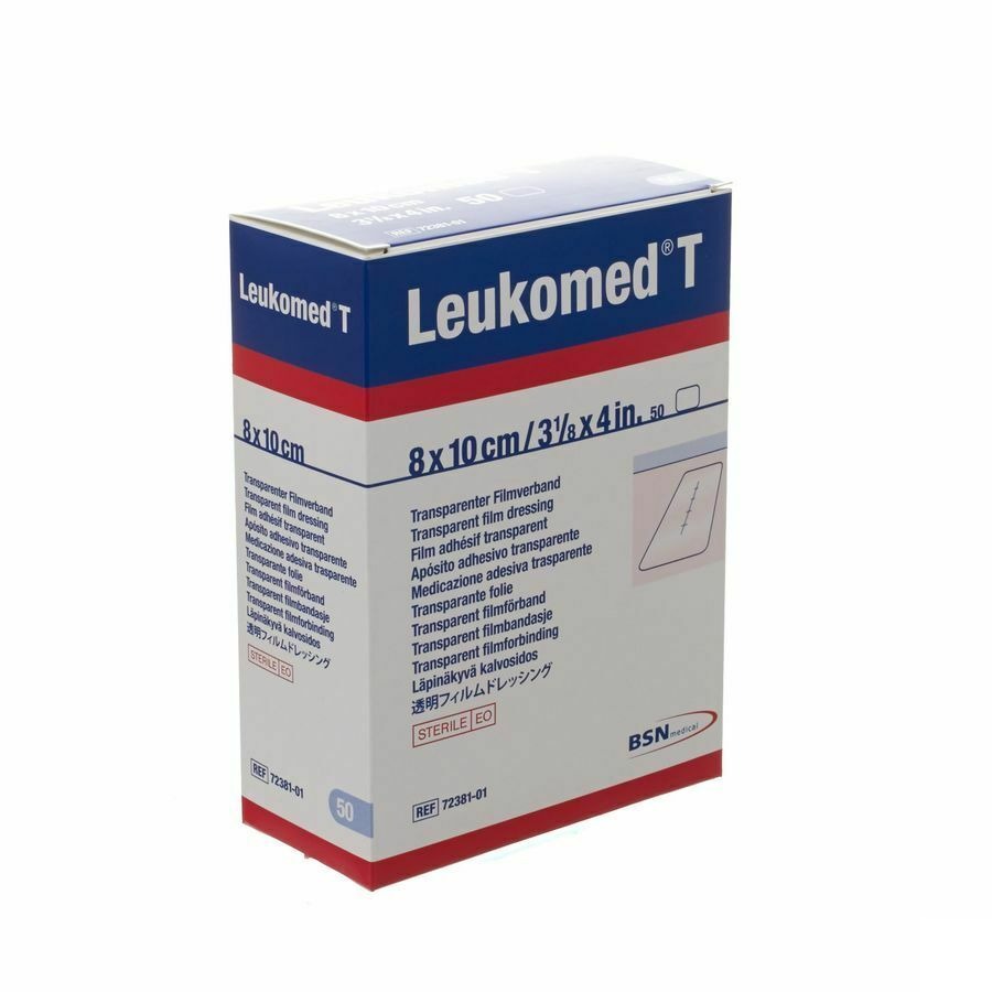 Leukomed T Pansement Steril 8,0cmx10cm 50 7238101