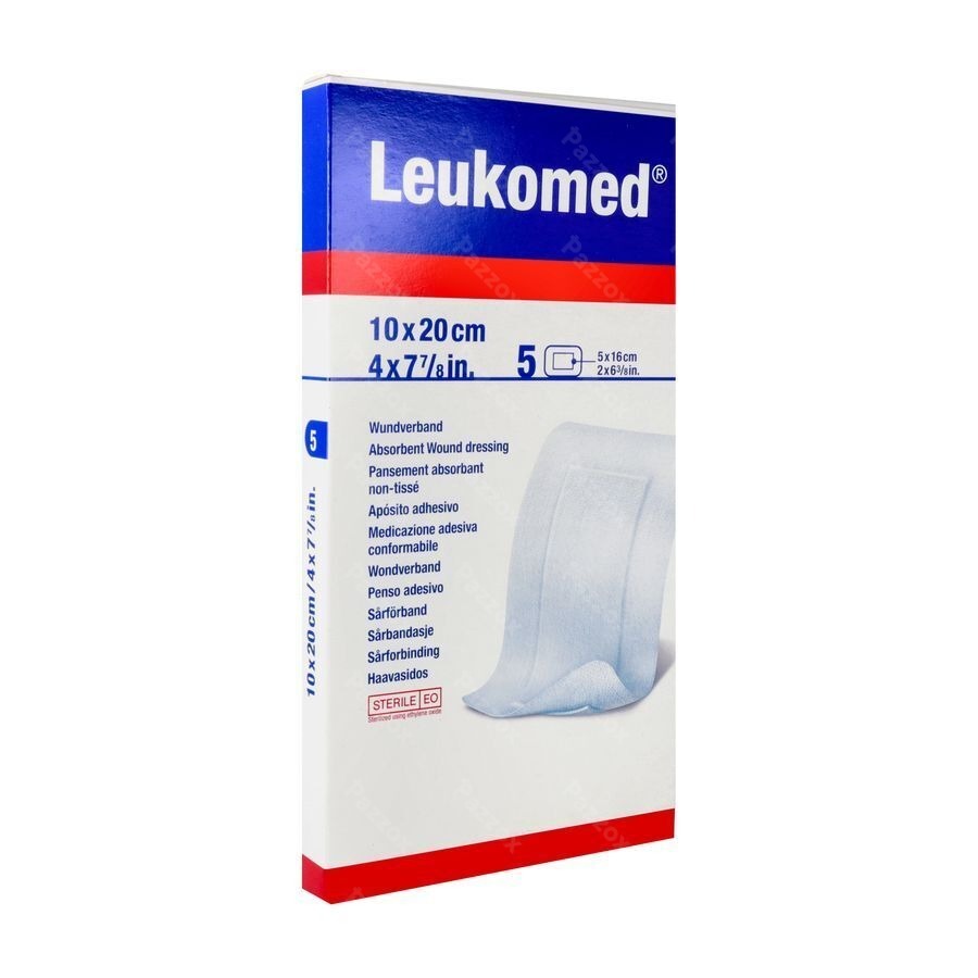 Leukomed Pansement Steril 10,0cmx20cm 5 7238010