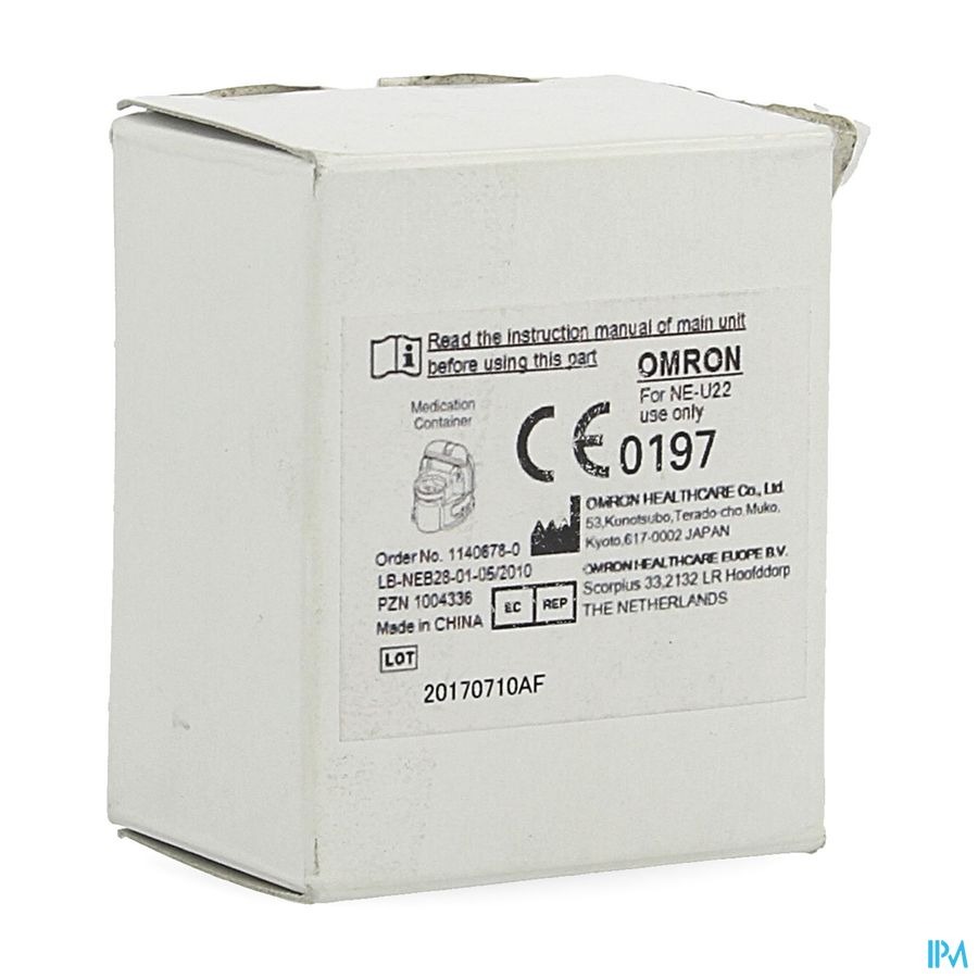 Omron Aerosol Medicatiecup Zonder Mesh Voor U22
