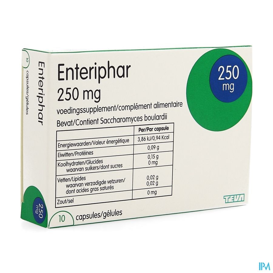 Enteriphar Caps 10x250mg