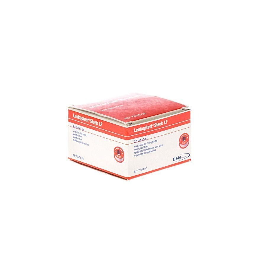 Leukoplast Sleek Lf Flaq.+fourr. 2,50cmx5m 7235902